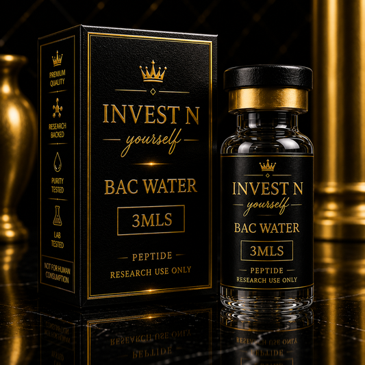BAC water 3mls
